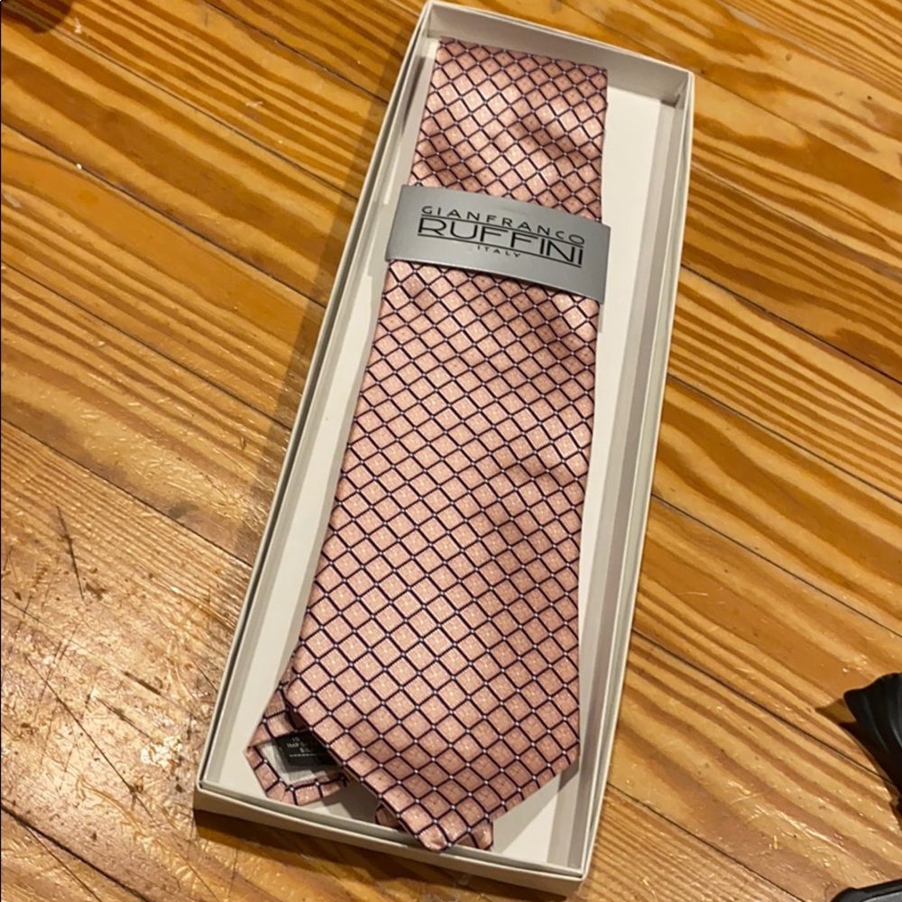 Gianfranco Ruffini 💯% Silk Tie | Made in USA *NIB